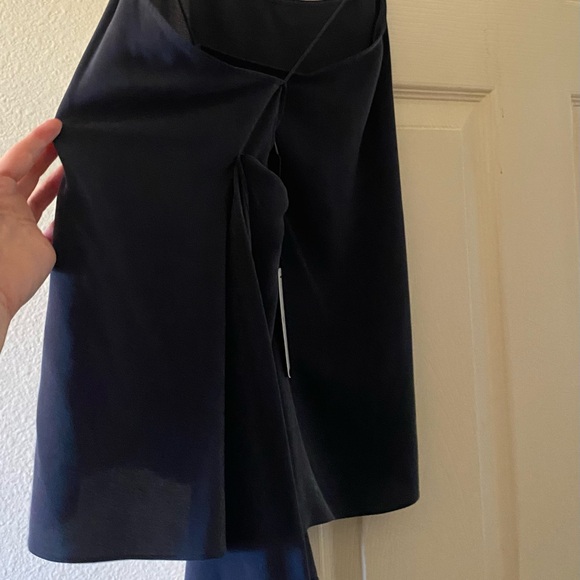 Theory Navy Silk Camisole - Picture 2 of 6